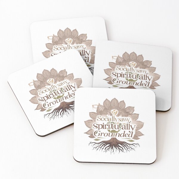 Item preview, Socially Savvy, Spiritually Grounded: Social Media Icons with Earthy Elements designed and sold by zoughlal.