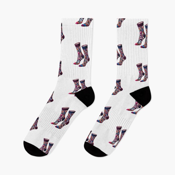 Item preview, Rock Your Socks World Down Syndrome Day Colorful Socks designed and sold by Creat-Des.
