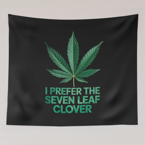 Item preview, I Prefer The Seven Leaf Clover: Lucky In My Own Way designed and sold by elynne9.