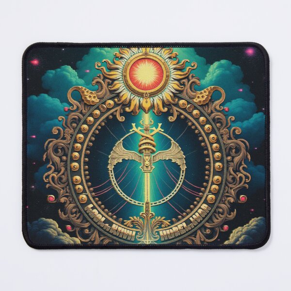 Item preview, Ornate Rich Color Prog Rock Art - 70s Album Cover Detail designed and sold by Rockuanna.