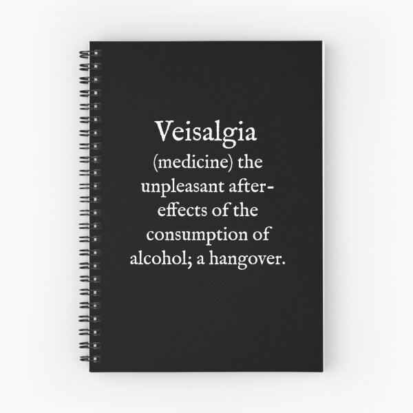 Item preview, V:Veisalgia:White Text:English:WearYourWords designed and sold by WearYourWords.