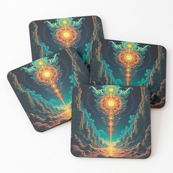 Item preview, Epic Imaginative Prog Rock Art - 70s Conceptual Design designed and sold by Rockuanna.