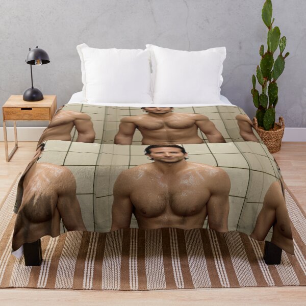 Item preview, Bradley Cooper shirtless designed and sold by ZamanEcho.