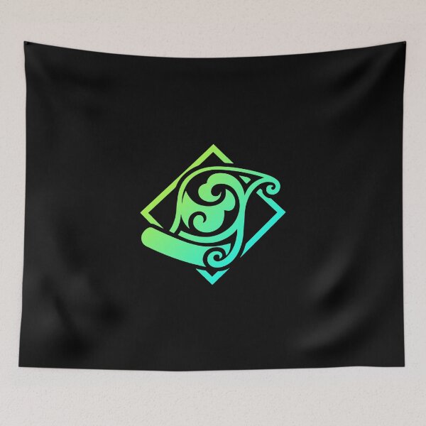 Item preview, Xingqui Genshin Impact Character Neon Aestetic Symbol designed and sold by Kubala Designs.