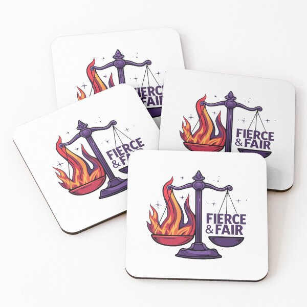 Item preview, Fierce & Fair: Balanced Scale with Dynamic Elements designed and sold by zoughlal.