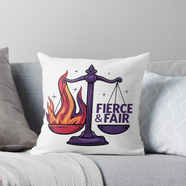 Item preview, Fierce & Fair: Balanced Scale with Dynamic Elements designed and sold by zoughlal.