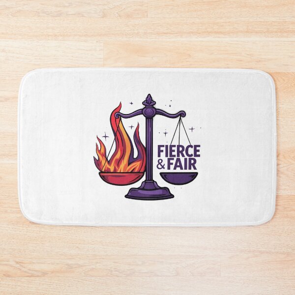 Item preview, Fierce & Fair: Balanced Scale with Dynamic Elements designed and sold by zoughlal.
