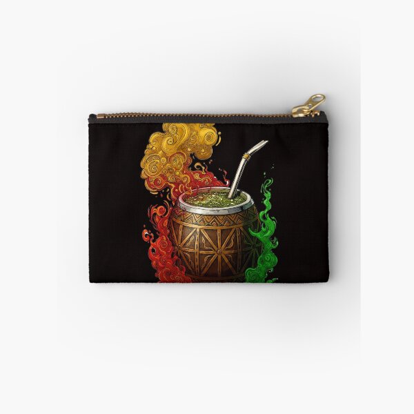 Item preview, Yerba Mate Green Red Yellow designed and sold by Guryl Michal Designs.