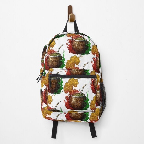 Item preview, Yerba Mate Green Red Yellow designed and sold by Guryl Michal Designs.