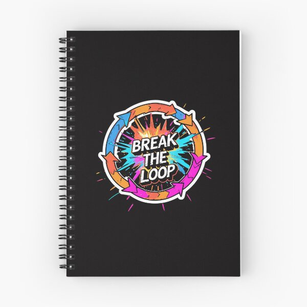 Item preview, Break the Loop: Cyclical Arrow Pattern Shattered by Color and Light designed and sold by zoughlal.
