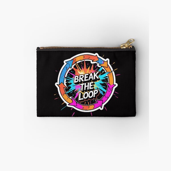 Item preview, Break the Loop: Cyclical Arrow Pattern Shattered by Color and Light designed and sold by zoughlal.