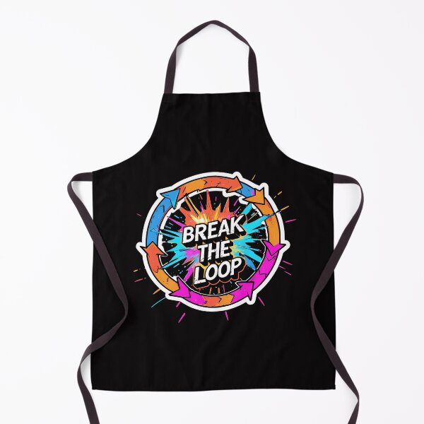 Item preview, Break the Loop: Cyclical Arrow Pattern Shattered by Color and Light designed and sold by zoughlal.