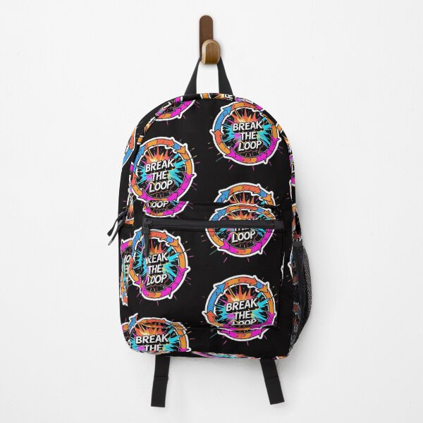 Item preview, Break the Loop: Cyclical Arrow Pattern Shattered by Color and Light designed and sold by zoughlal.