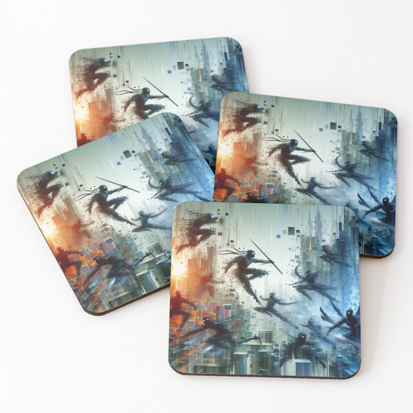 Item preview, Unique Seamless Pattern | Trendy Aesthetic Prints for Fashion & Decor designed and sold by Imaginarium of Chaos falcon88 .