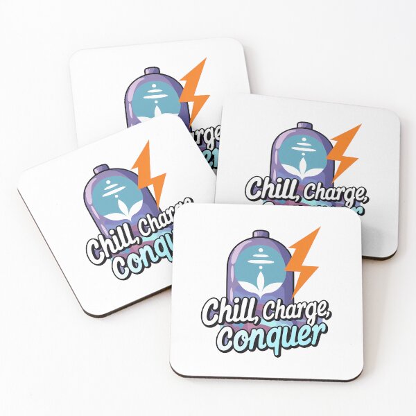 Item preview, Chill, Charge, Conquer: Battery Icon Transitioning from Zen to Lightning Bolt designed and sold by zoughlal.