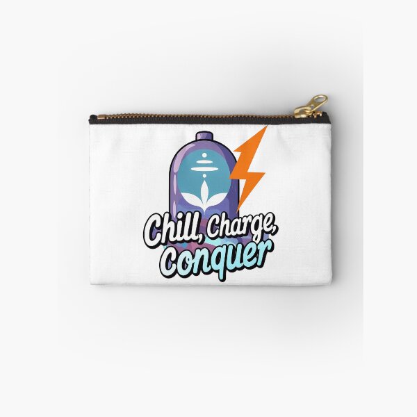 Item preview, Chill, Charge, Conquer: Battery Icon Transitioning from Zen to Lightning Bolt designed and sold by zoughlal.