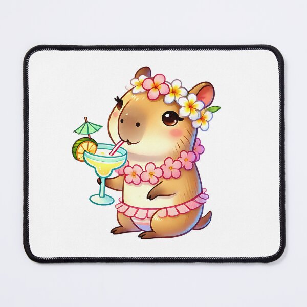 Item preview, Capybara vacation designed and sold by MellowPeach.