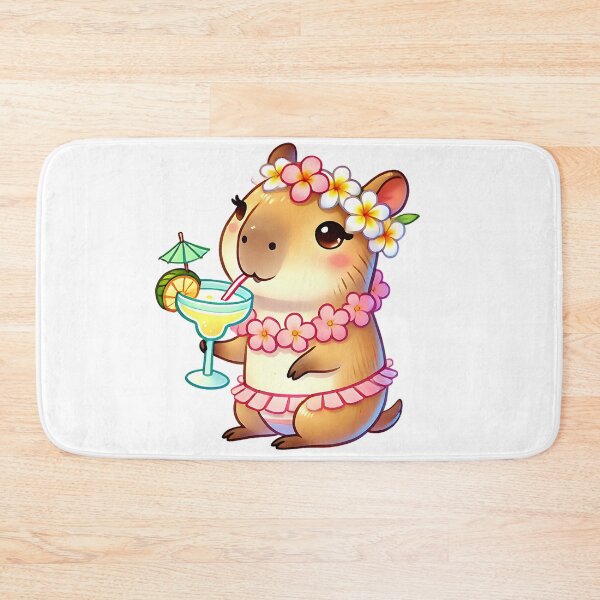 Item preview, Capybara vacation  designed and sold by MellowPeach.