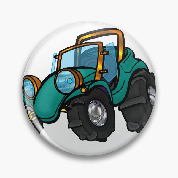 Item preview, Green dune buggy designed and sold by gavmanart.