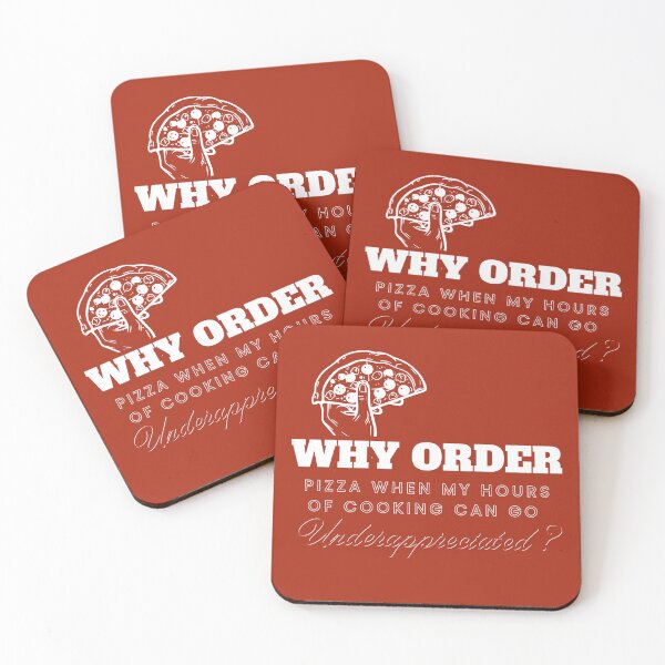 Item preview, Why Order Pizza When my Hours of Cooking can go Underappreciated? designed and sold by Retro-Reverie.