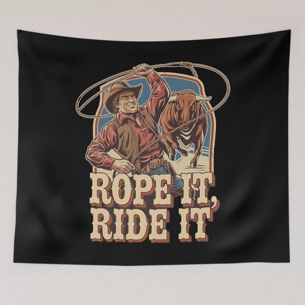 Item preview, Rope it ride it -  Rodeo - Long live rodeo - Rodeo only - Think rodeo - I trust rodeo - Rodeo rocks - It's your rodeo - Lucky rodeo designed and sold by JansenGS.