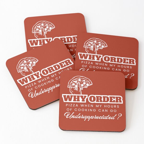Item preview, Why Order Pizza When my Hours of Cooking can go Underappreciated? designed and sold by Retro-Reverie.