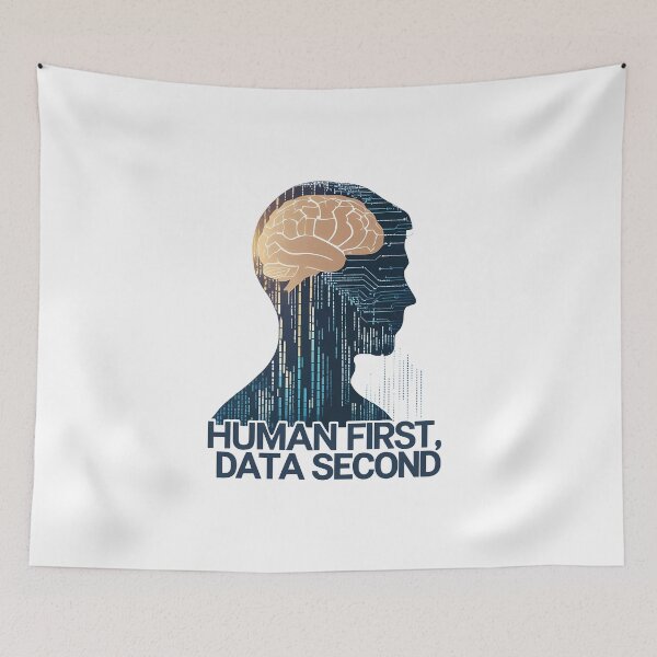 Item preview, Human First, Data Second: Silhouette Merging with Data Streams designed and sold by zoughlal.