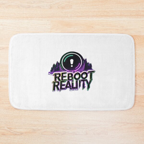 Item preview, Reboot Reality: Surreal Landscape with Glitch Effects and Reset Button designed and sold by zoughlal.