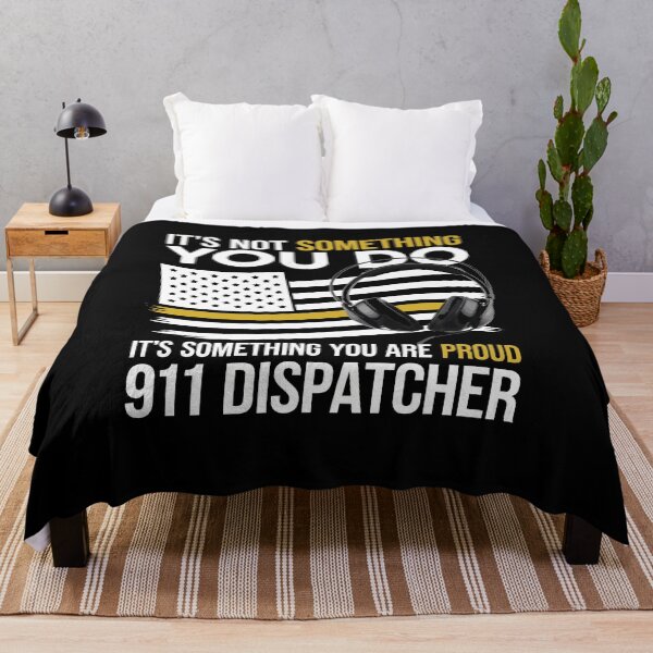 Item preview, 911 Dispatcher – USA Flag Proud designed and sold by tmerchtrends.