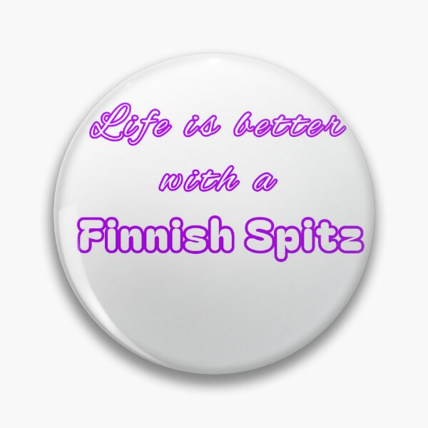 Item preview, Life is better with a Finnish Spitz  designed and sold by STocelot.
