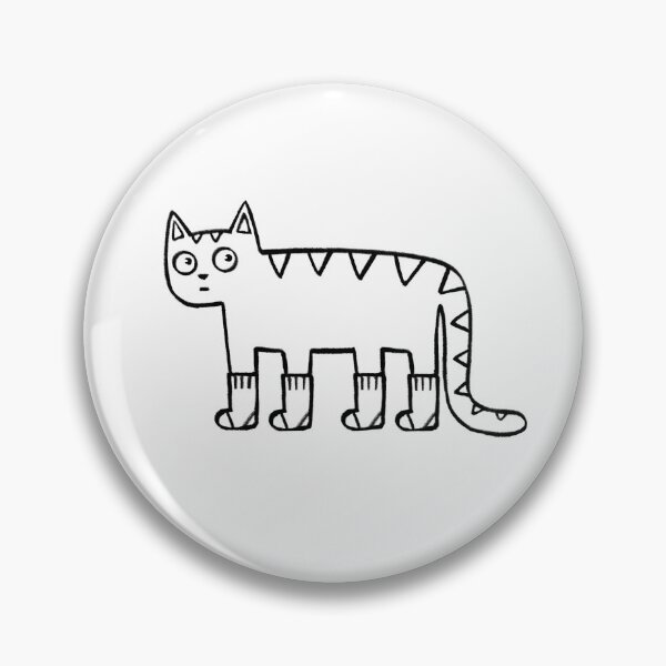 Item preview, Suspicious cat designed and sold by Vi2z.