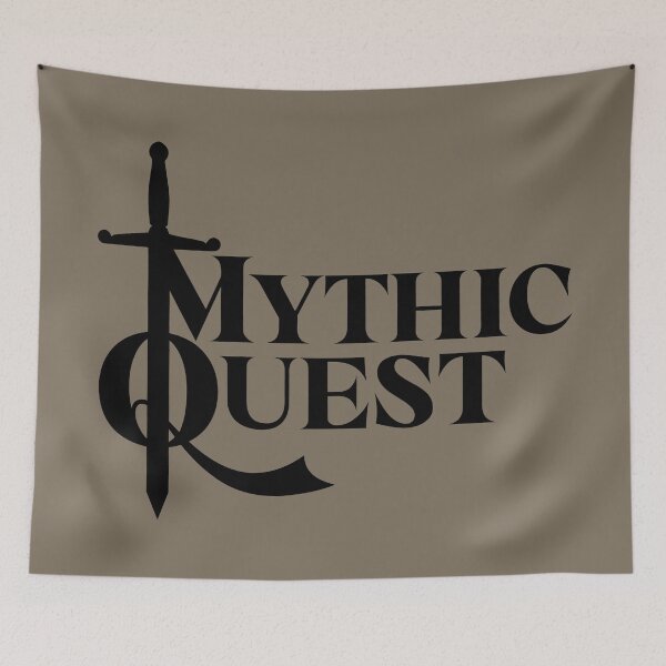 Item preview, mythic quest logo designed and sold by rilesweir.