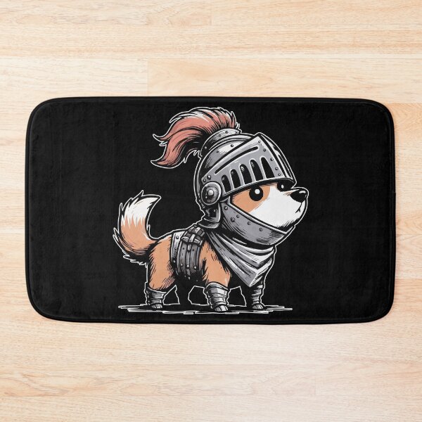 Item preview, Knight Corgi Dog Medieval designed and sold by TomFrontierArt.