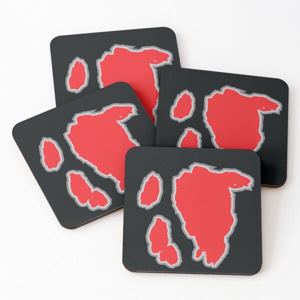 Item preview, Big Red Cow Pattern | Black Cowhide Pattern designed and sold by PatternPen.