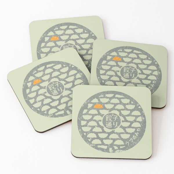 Item preview, UTSONOMIYA MANHOLE COVER designed and sold by PIXLTEES.