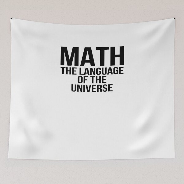 Item preview, Math The Language Of The Universe designed and sold by TeeTimeGuys.
