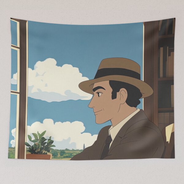 Item preview, Pablo Neruda | Estilo anime designed and sold by ComicsFactory.