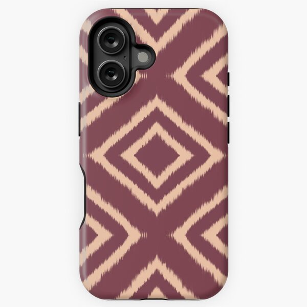 Aperçu de l'œuvre Motif ikat traditionnel en forme de diamant créée et vendue par KaPomPich.