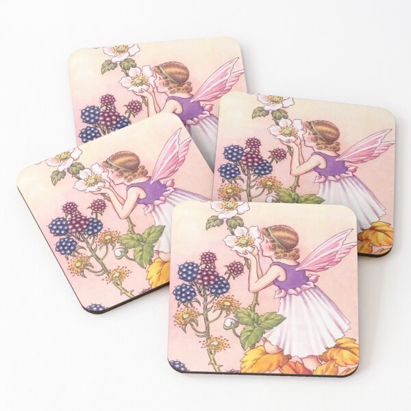 Item preview, A Bunch of Wild flowers - Blackberry - Fairy Illustration by Ida Rentoul Outhwaite designed and sold by Onodera.