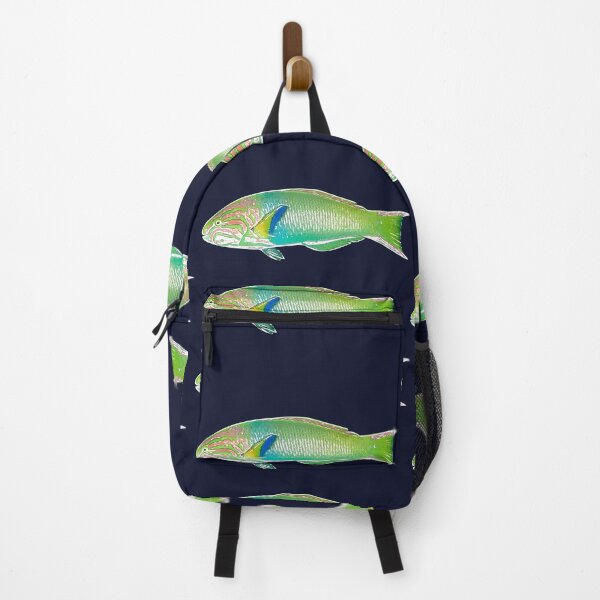 Item preview, Moon Sunset Wrasse White Alternate Design designed and sold by designsasstultd.