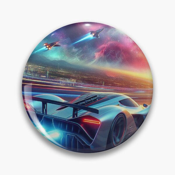 Item preview, Sports cars racing in space designed and sold by Dogandesighn.