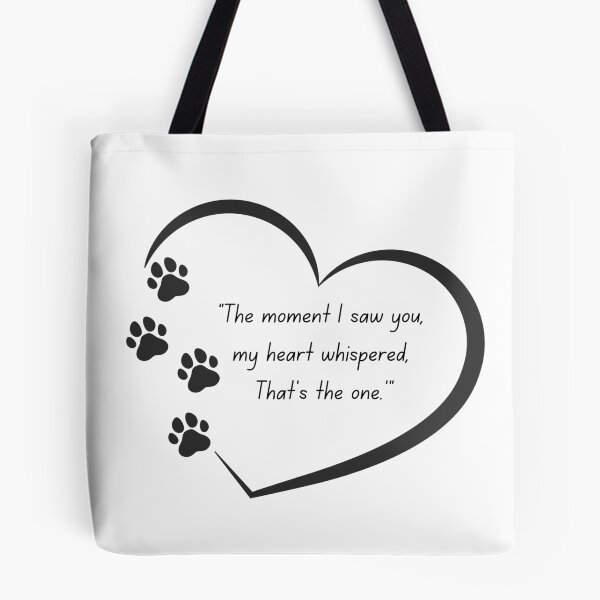 Item preview, Paw Prints on My Heart designed and sold by TiggsnPigsArt.