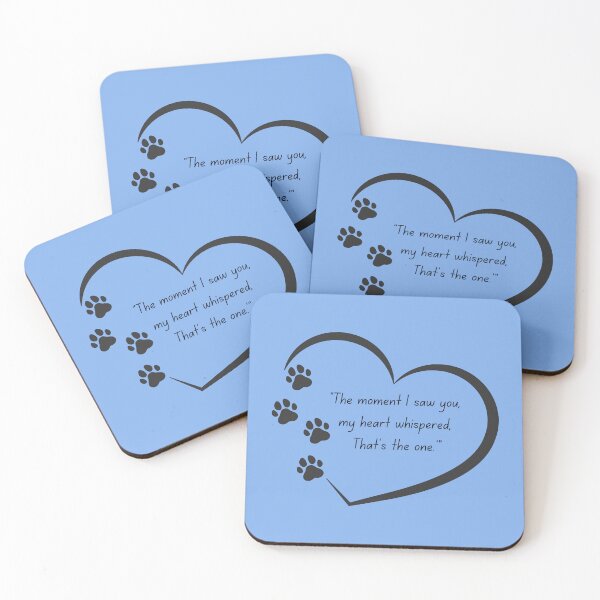Item preview, Paw Prints on My Heart designed and sold by TiggsnPigsArt.