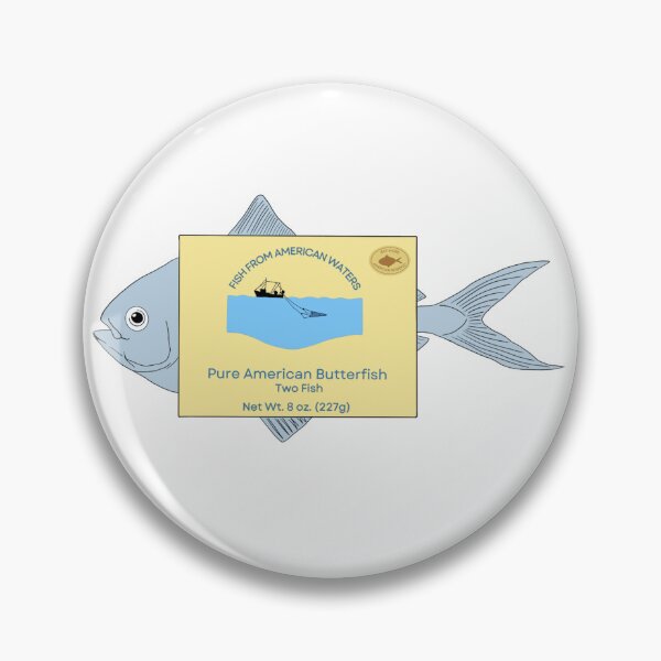 Item preview, Butter Butterfish designed and sold by Bluer Horizons Art.
