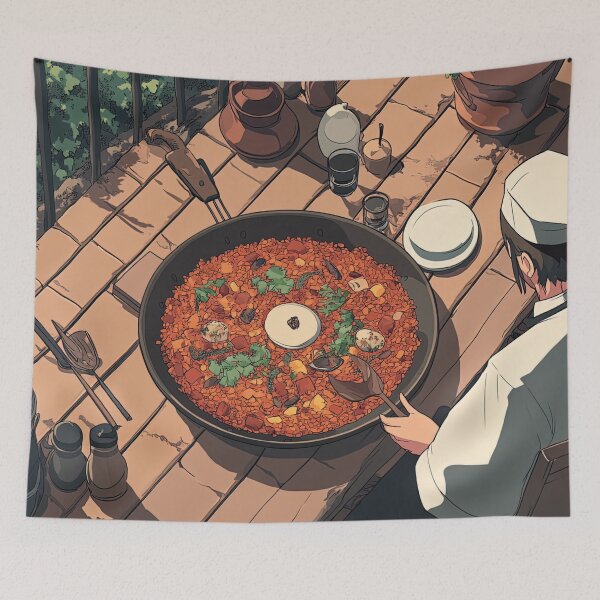 Item preview, Paella | Anime style designed and sold by ComicsFactory.