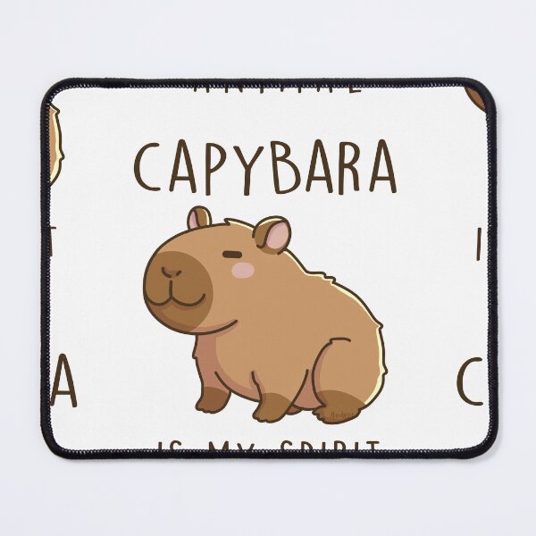 Item preview, Capybara is my spirit animal  designed and sold by andresMvalle.