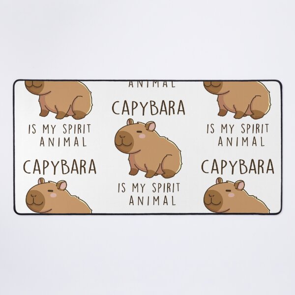 Item preview, Capybara is my spirit animal designed and sold by andresMvalle.
