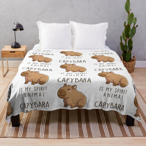 Artikelvorschau, Capybara is my spirit animal entworfen und verkauft von andresMvalle.