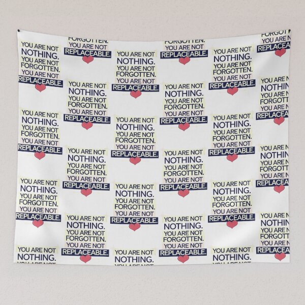 Item preview, You Are Not Nothing – Motivational Quote for Self-Worth & Positivity designed and sold by GemBob Creations.