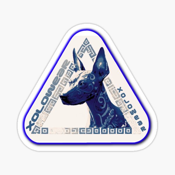 XoloWear 24 blue logo Sticker